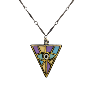 Τriangle Eye Neclace