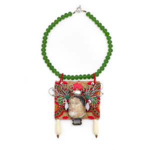 Green Geisha necklace