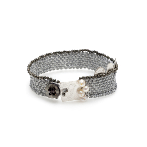 Woven bracelet.